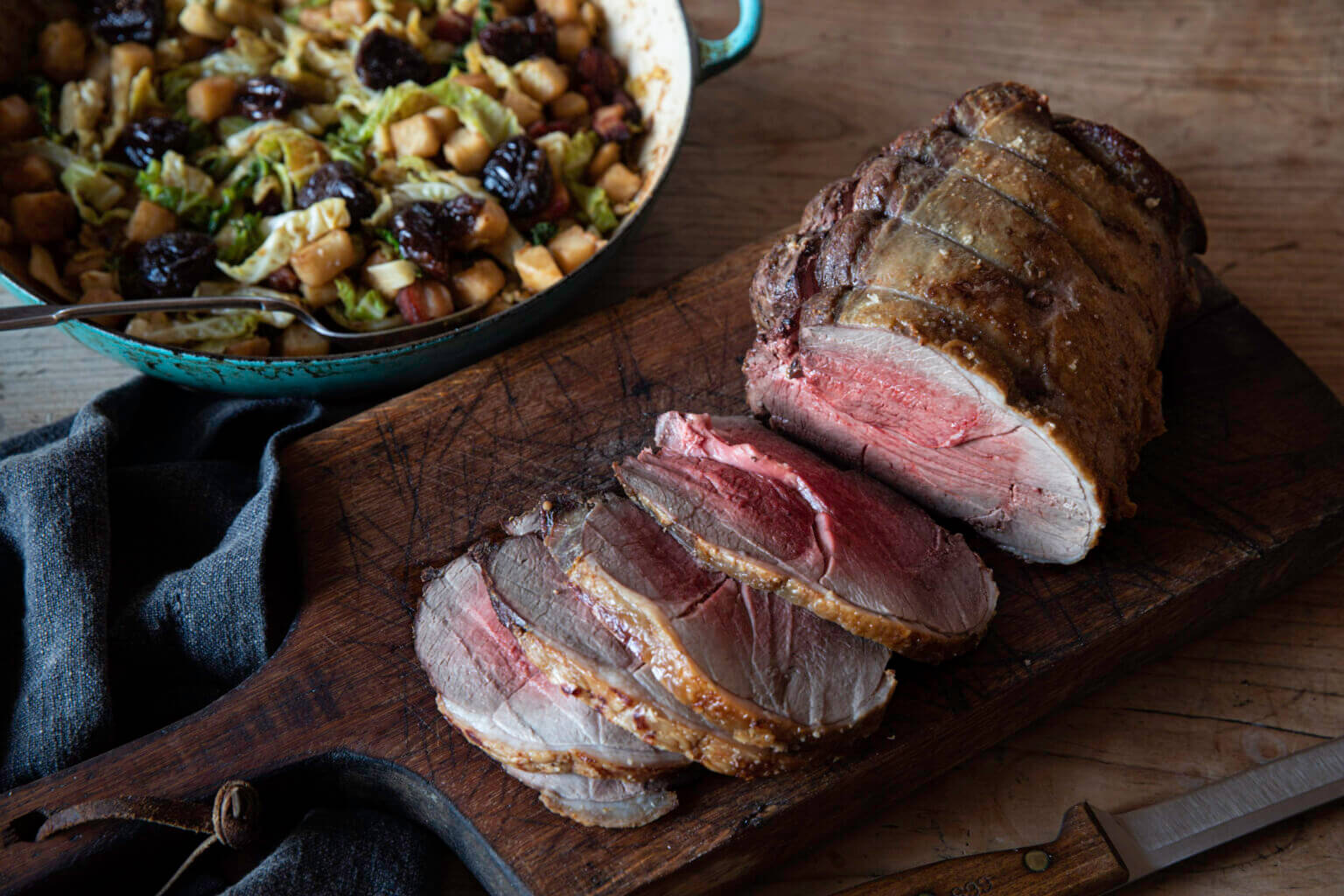 George Ryles Roast Venison Haunch Recipe By George Ryle