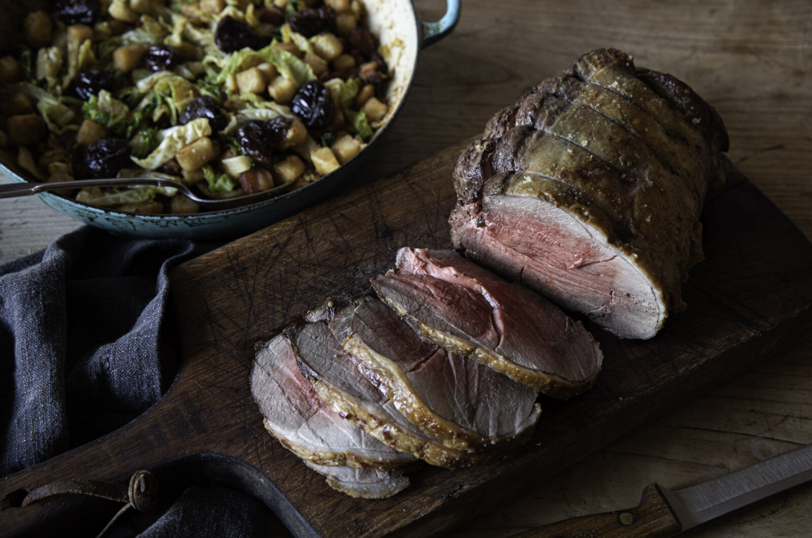 Roast Venison Haunch Recipe By Ryle