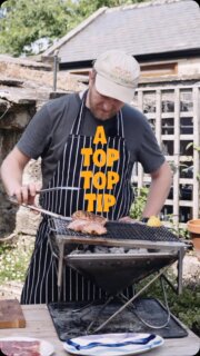 A top top tip, using a top top cut, for your barbecue. If you cook chicken on the coals, this is the one.