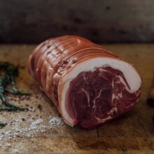 How to cook a rolled pork shoulder joint