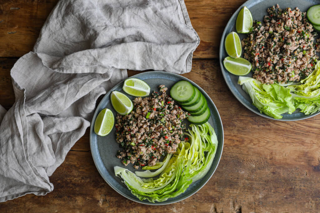 Pork Larb Isaan Recipe By Nick Molyviatis