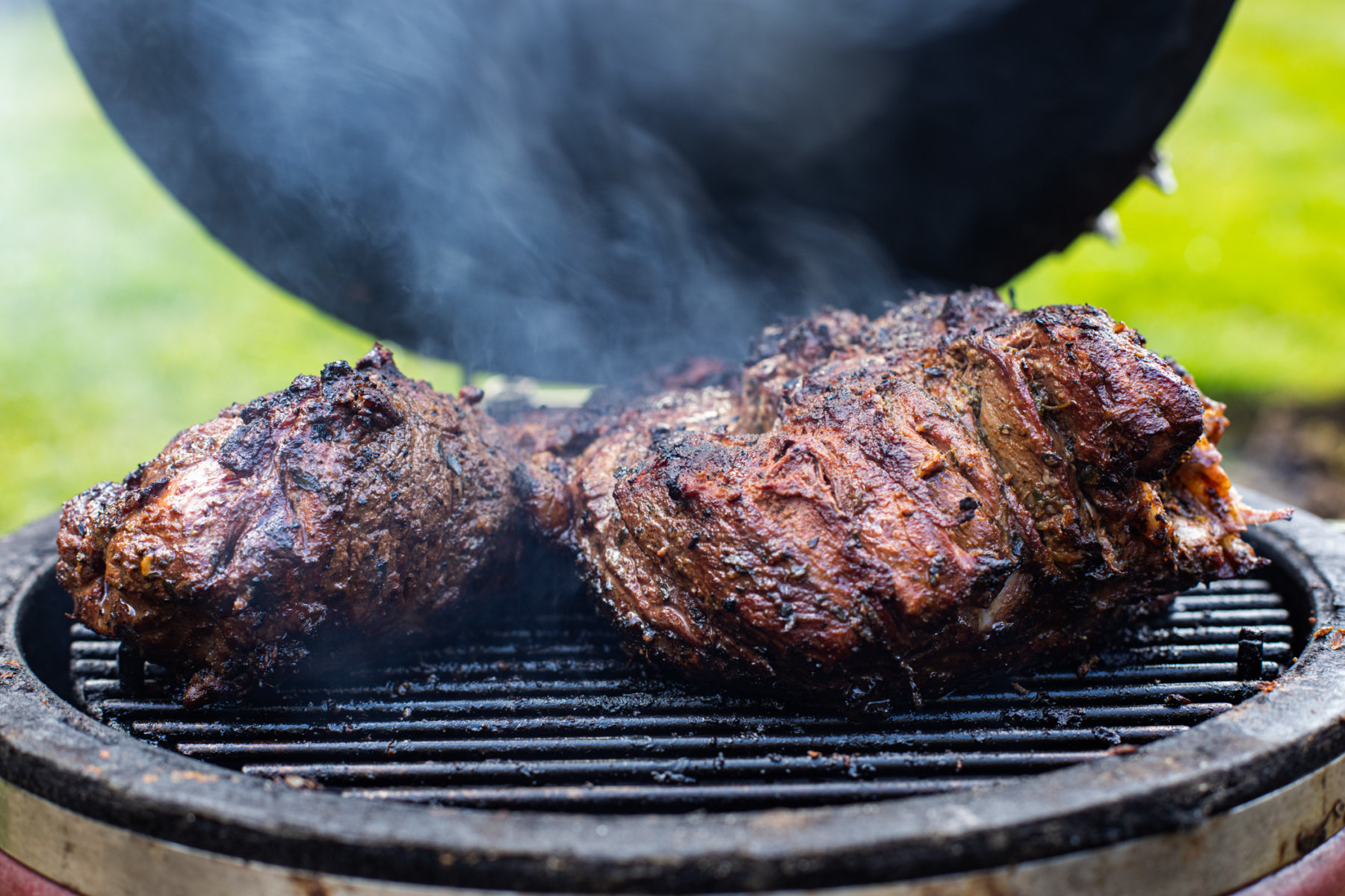 How To BBQ A Butterflied Leg Of Lamb