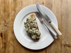 Val’s Gammon & Cockles on Toast