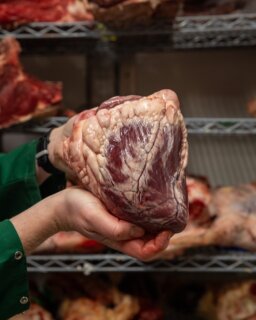 One of the motivations for operating a whole carcass butchery model is access to the other bits – offal and ‘butchers cuts’. For us, they are just as important a part of the picture as the more famous, prime cuts. 
So, it gives us immense satisfaction that we now sell more of these delights then we ever have. For chefs understand that these cuts and organs offer something a little different. Yes, in terms of flavour and value but also, we think, in terms of creativity. A ribeye or a rack of lamb might inspire more classic garnishes, whereas an ox heart or a pig’s tongue allow the imaginations run a little freer. It takes skill and touch to cook these cuts well and the results can be extraordinary.
We’ll keep buying the whole carcasses, you guys keep cooking the offal and butcher’s cuts!