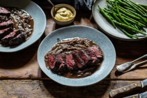 Onglet with Échalotes