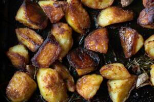 Duck Fat Roasted Potatoes