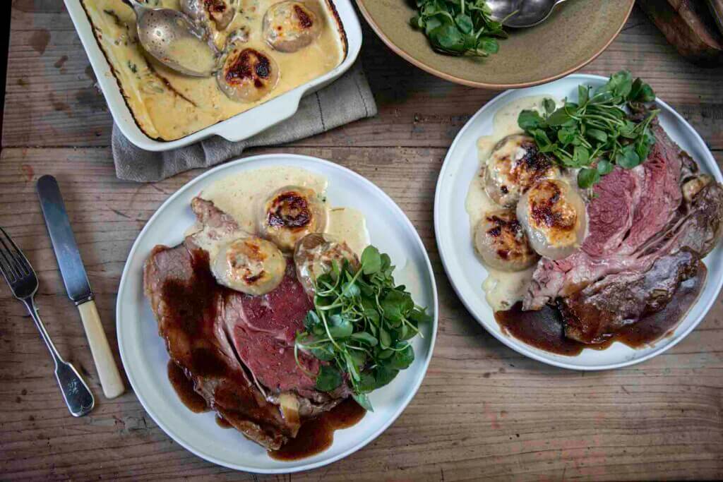 Baked Onions In Parmesan & Cream Recipe By George Ryle