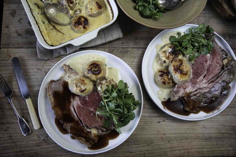 George Ryles Baked Onions In Parmesan & Cream Recipe By George Ryle