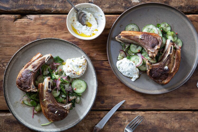 George Ryles Cucumber, Onion & Herb Salad Recipe By George Ryle