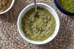 Green tomato salsa