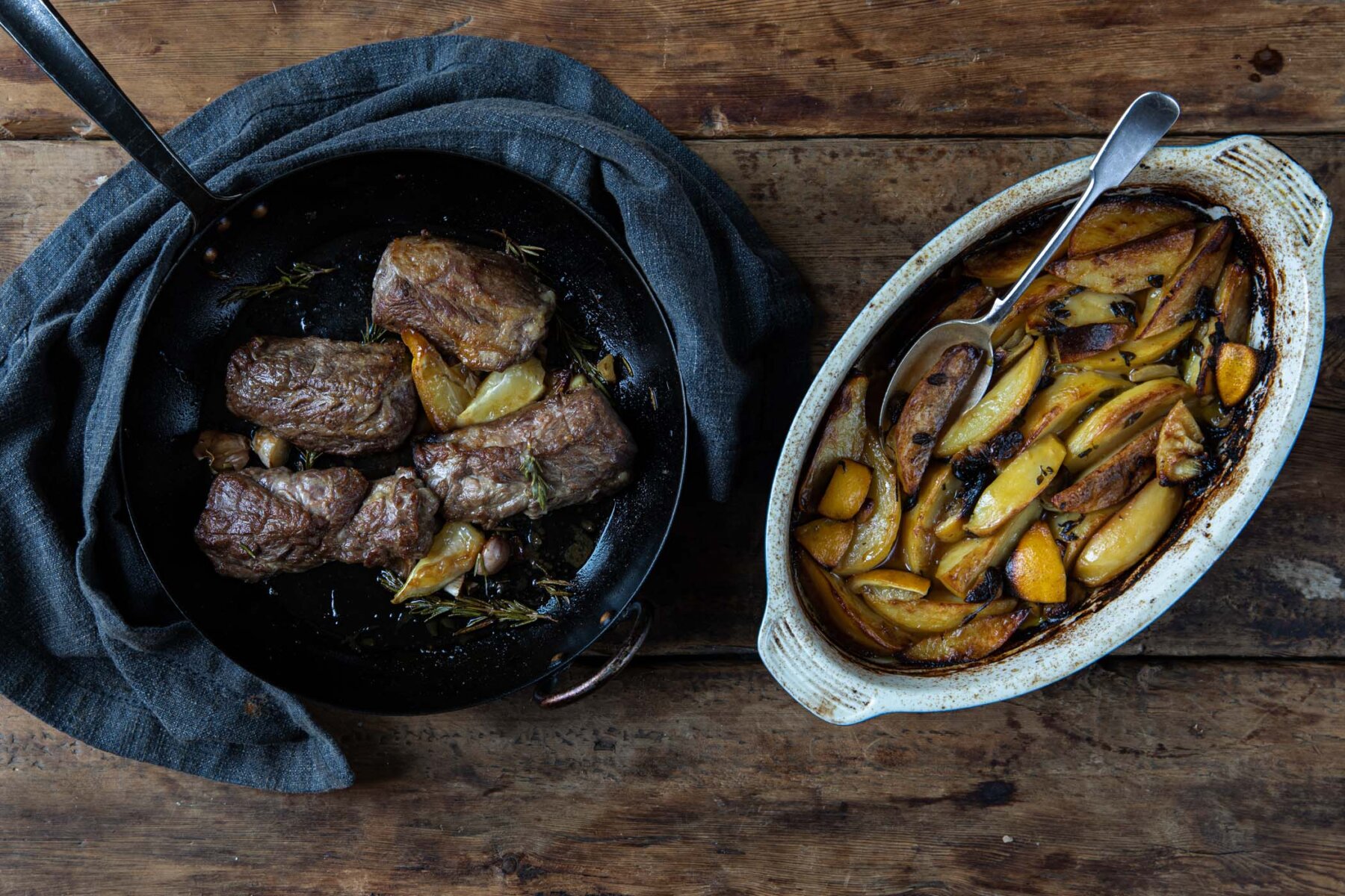Quick Greek-style Lamb Neck Fillet Recipe