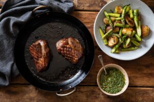 Warm Salad of Asparagus & Jersey Royals