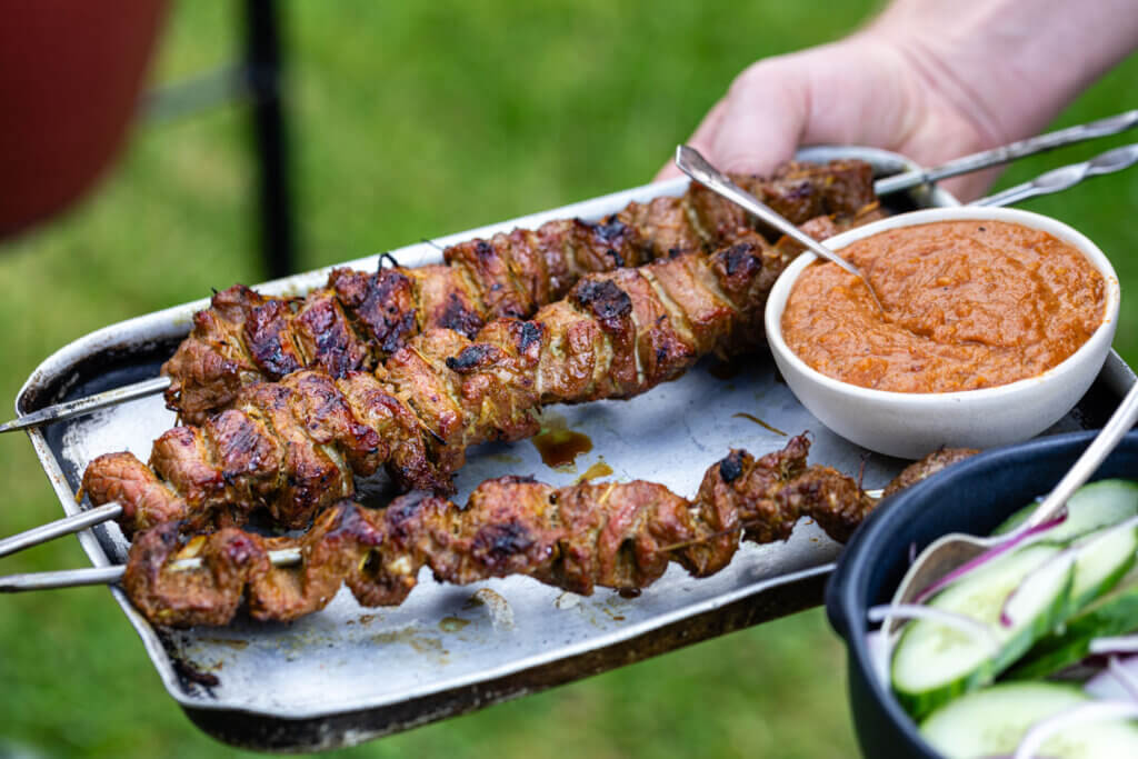 Peanut Sauce Recipe | Perfect With Malaysian Satay Skewers