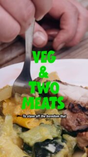 Veg and Two Meats, Part 2.

Courgettes come thick and fast at this time of year, more than most of us quite know what to do with. Here is @grylos with a couple of ways to put them at the centre of a meal rather than off to the side, one pairing you will know well and one you very likely will not.