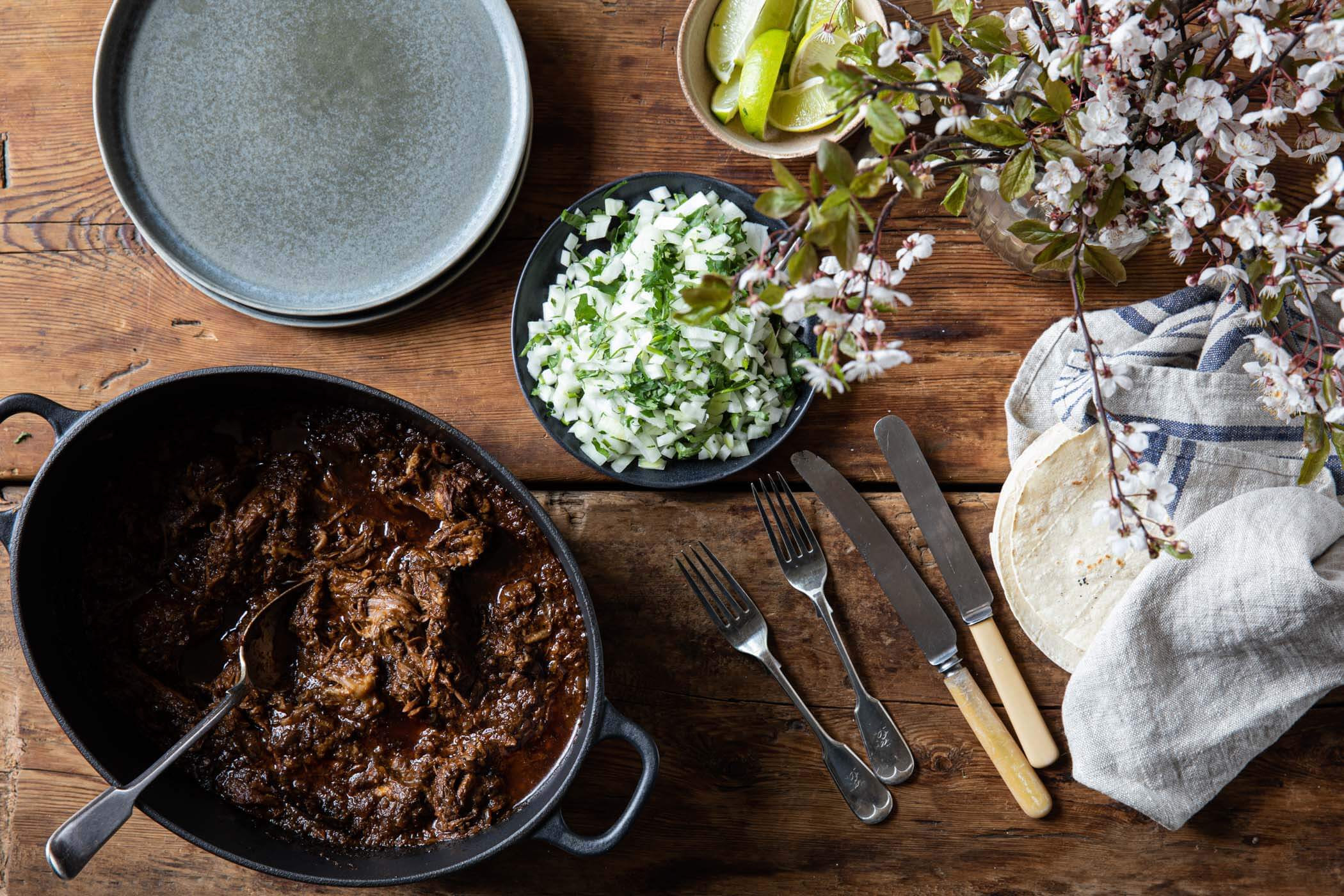 Lamb Birria with Ancho, Guajillo & Lime