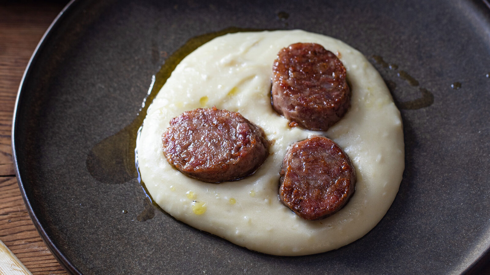 Plated Cotechino Aligote
