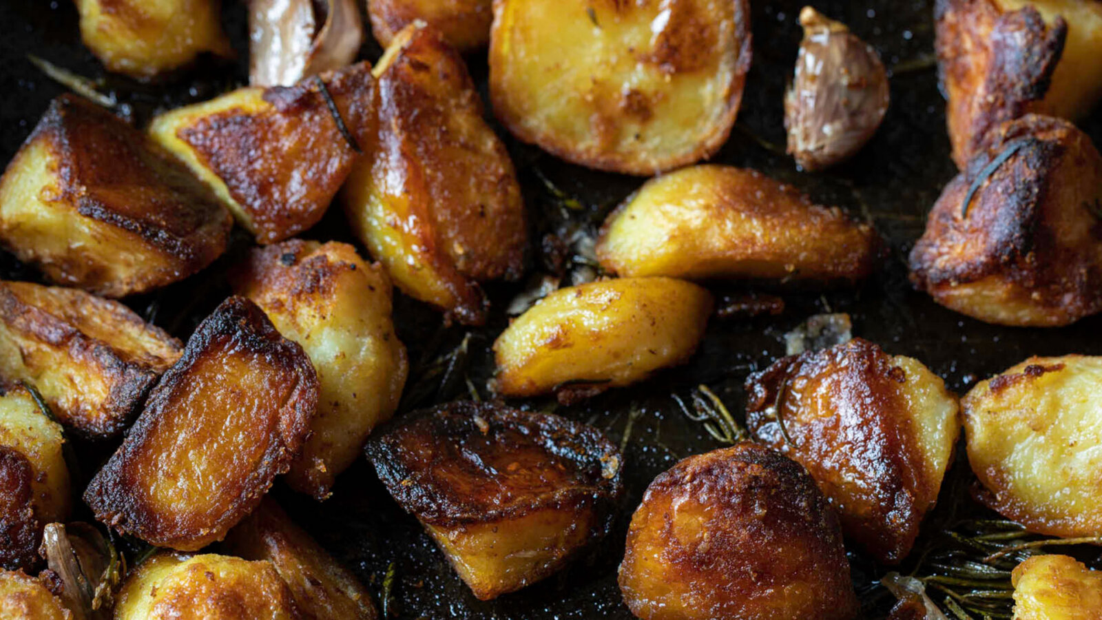 Duck fat roast potatoes